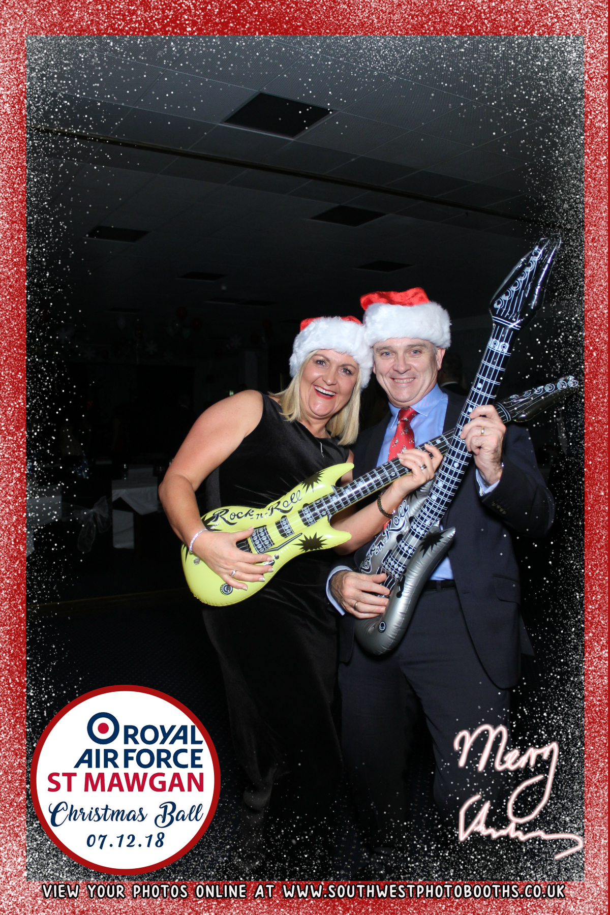 RAF St Mawgan Christmas Ball | View more photos from the event at gallery.southwestphotobooths.co.uk/u/SWPB/RAF-St-Mawgan-Christmas-Ball